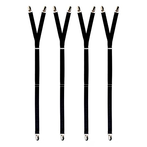 Vancool Y-Style ajustable à manches élastiques Stays Chaussettes Suspendues - Hommes, chaussures, manteaux Tucked In et Chaussettes Staying Up 2-Pack (2 paires)