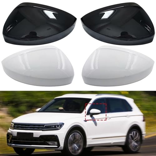 Coque rétroviseur de rechange blanc pour SUV Tiguan de 2017 à 2020 - 2