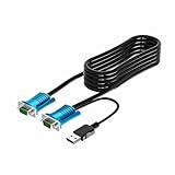 Câble KVM VGA-USB 2 en 1 1,8 m pour commutateur kvm