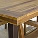 Christopher Knight Home 298192 Spanish Bay Acacia Wood Outdoor Dining Table | Perfect for Patio | with Teak Finis, Brown