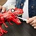Spider-Man Marvel Web Chompin' Spider-Rex 16-Inch Action Figure with Sounds and Dino Blast Action, Superhero Toys for Kids Ages 4 and Up