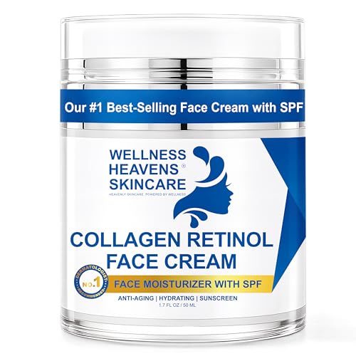 Collagen Retinol Face Cream with SPF – Anti Aging Moisturizer