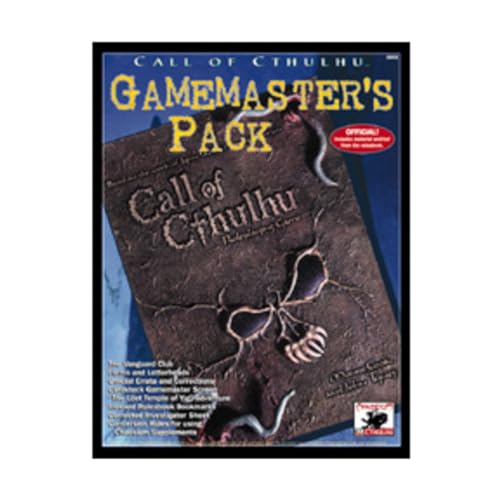 Call of Cthulhu Gamemaster's Pack (By: Aaron Rosenberg)