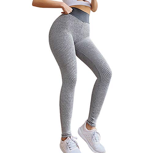Fitness Leggings, Hoge Taille Fitness Leggings Womens Hardlopen Gym Workout Broek Sexy Yoga Broek, Butt Scrunch Push Up Leggings, Booty Scrunch Dikke Tummy Controle Workout Hardlopen Elastische Sport