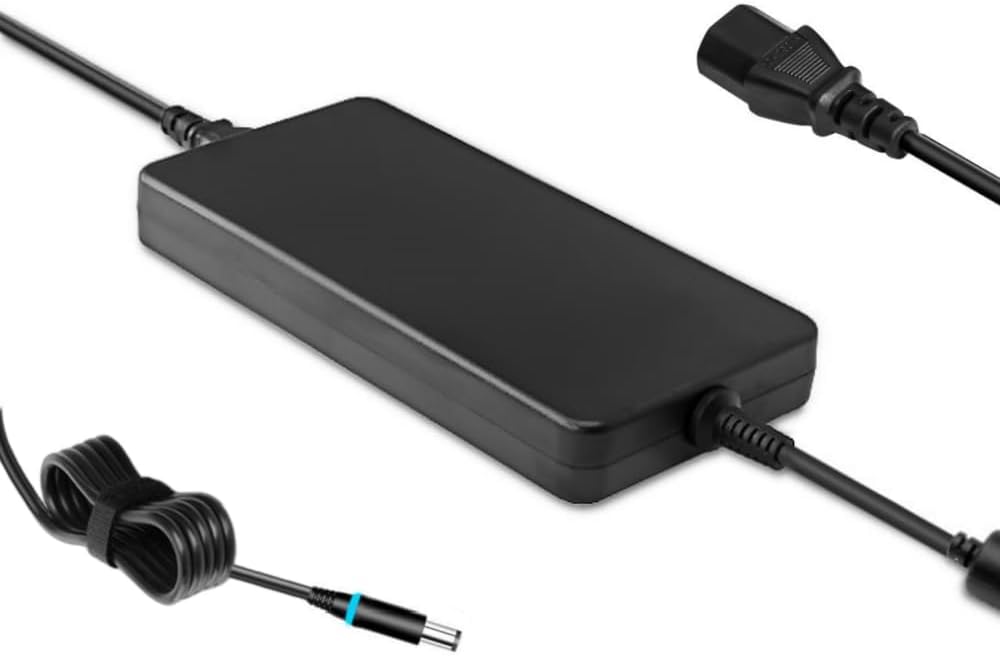 240W 180W Charger Compatible with Dell Alienware Laptop M15 M17 X15 X16 X17 17 15 13 X51 M18x M17X M14X M11X M15X R1 R2 R3 R4 R5 R6 R7 Power Supply AC Adapter