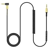 Il cavo audio con microfono e controllo del volume, facile da controllare ciò che si desidera riprodurre, pausa e regolazione del volume.