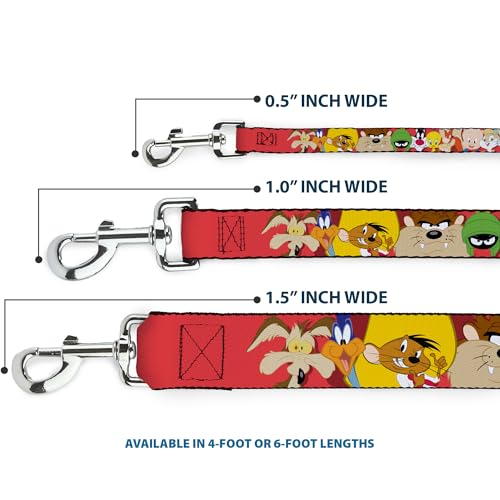 Laisse pour chien Looney Tunes résistante de 1,8 m de long - 4