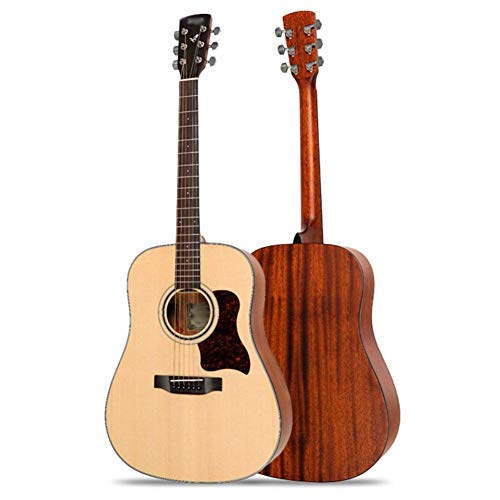 DYB Kit de démarrage de Guitare Acoustique pour débutant Spruce ABS Edging Production de Bois Massif Perfect Tone Tuner… - Les Beatles, Paul McCartney, John Lennon, RIngo Starr, George Harrison DYB Kit de démarrage de Guitare Acoustique pour débutant Spruce ABS Edging Production de Bois Massif Perfect Tone Tuner…