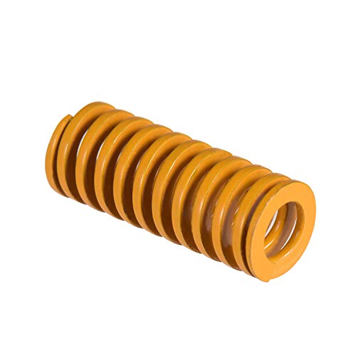 Yellow Mould Springs Heated Bed Compression Die Spring 10mm OD 25mm Length Compatible with Creality