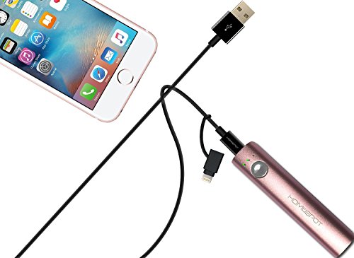 Homespot 2-In-1 8Pin & Micro Usb Cord, 3.3Ft (1M) (1 Pack - Black) #TOP4