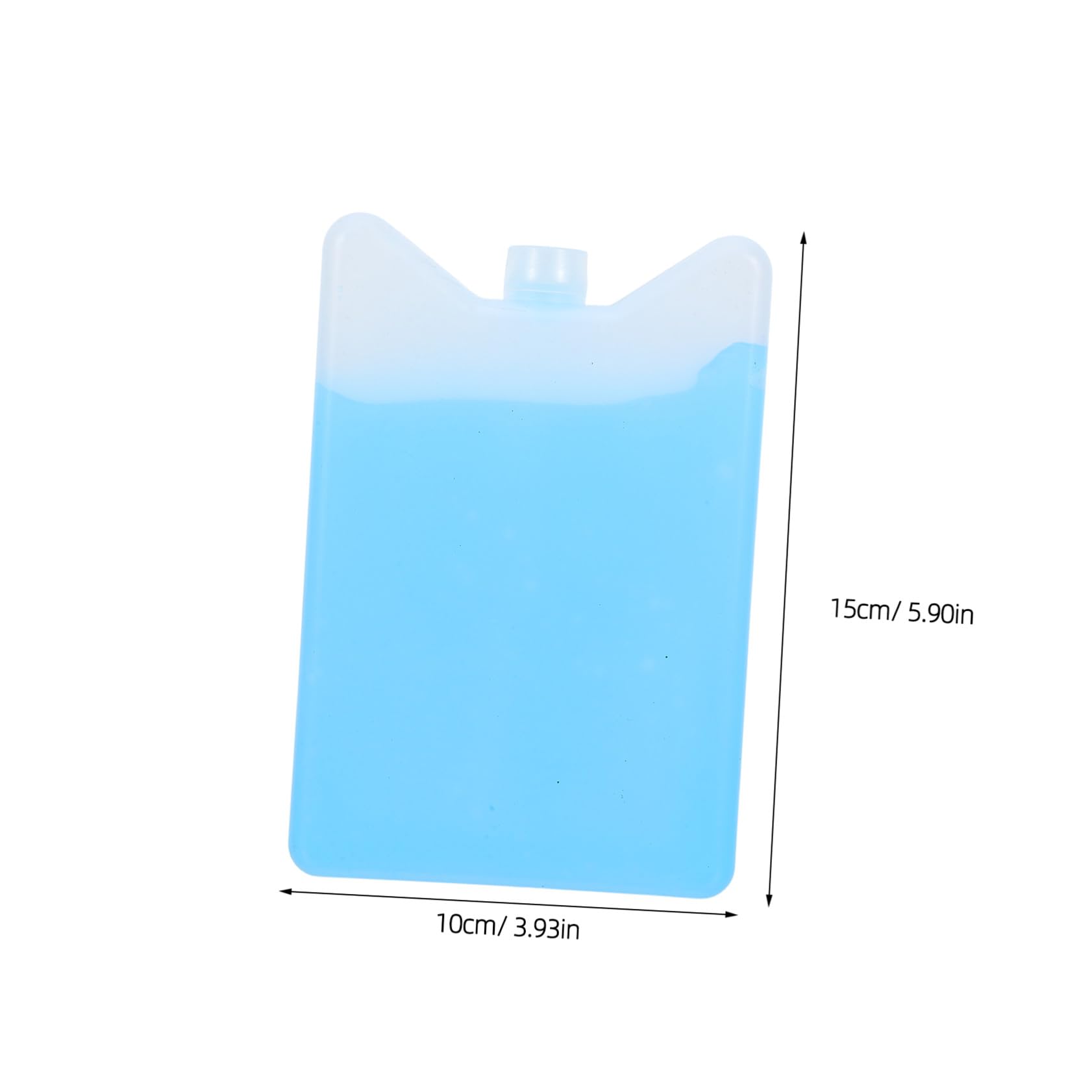 BESTOYARD 8 Stück Kühlakkus für Camping Kühlbox 200ml aus Hdpe und Absorbent Resin mit Schneller Kühlung und Praktischem Design für Outdoor Angeln und Lunchboxen