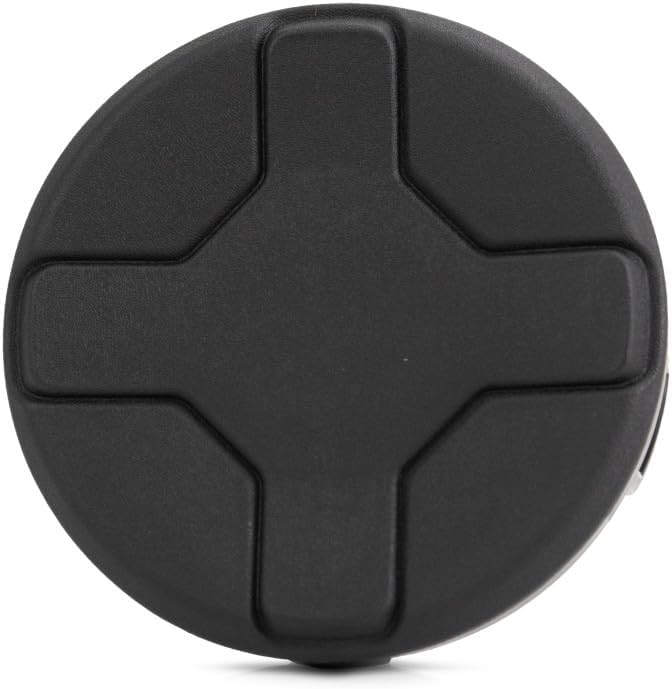 KarParts360 For Jeep Renegade 2019 2020 2021 2022 Fog Light Cover Passenger Side | Front | Round | Textured Black | Replacement For CH1039205 | 191275679500, 6VM66LXHAA