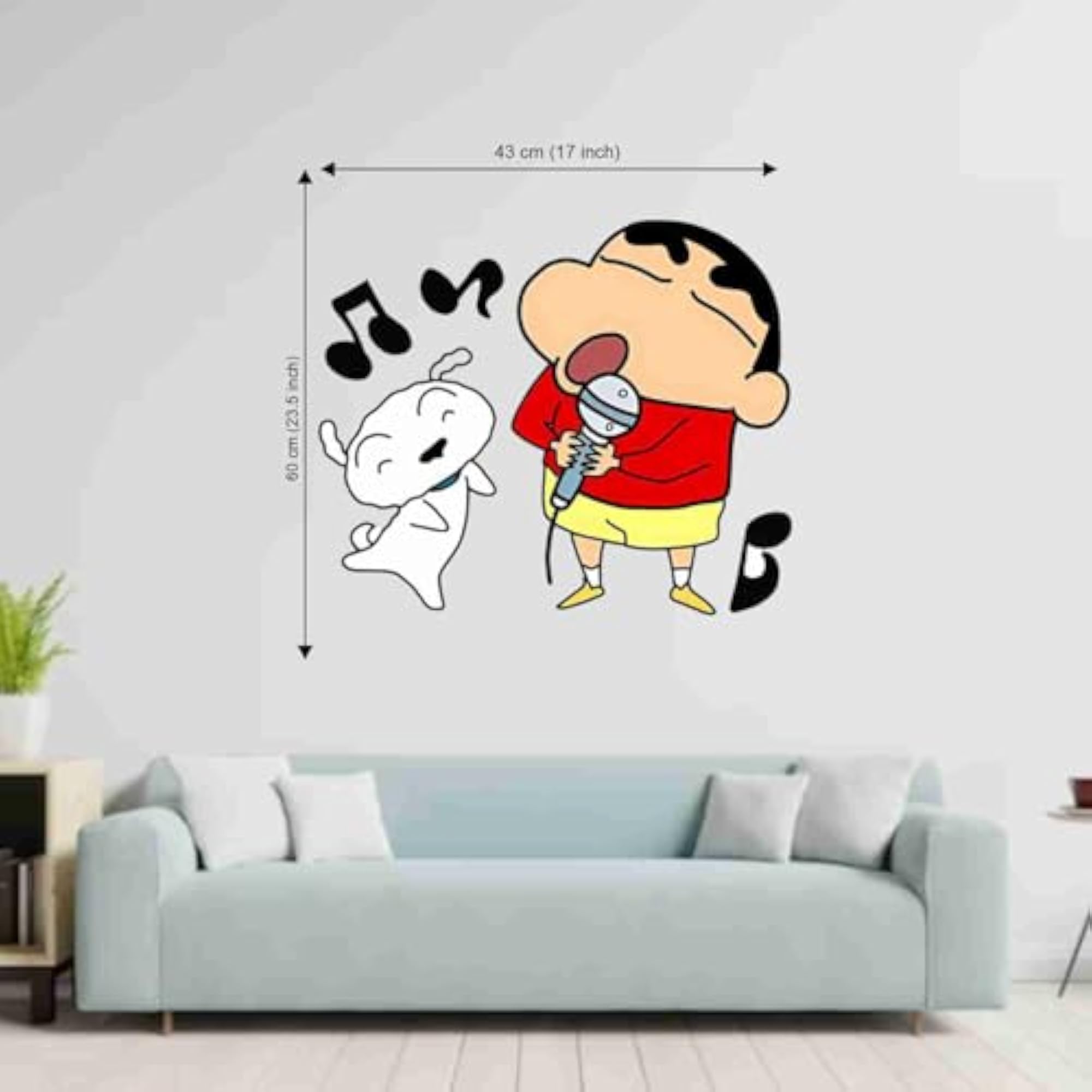 Cartoon Shin-Chan Wall Sticker