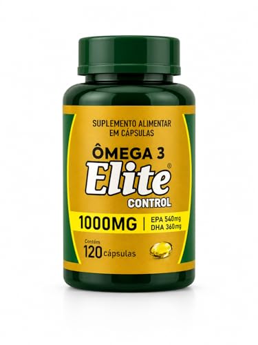 Elite Ômega 3 Suplemento Nutricional 1000mg 120 Cápsulas