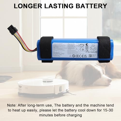 Batería para MAXQ5 Pro y Q7 de 5200 mAh para limpieza completa 5