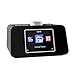 Produktbild Auna - i-Snooze, Design Internetradio, Radiowecker, Stereo-Lautsprecher, WLAN, MP3-fähiger USB-Port, Wetter- / Börsenkurse-Anzeige, UPnP/DLNA-Streaming, Dual-Alarm, AUX-Eingang, schwarz