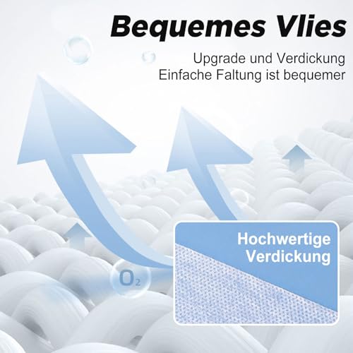 Jvnhent 100 Stück Einweg Spannlaken für Massageliegen,Abdeckung für Massagebetten, Einweg Bettlaken,Einweg Massagetisch Bettlaken für Schönheitssalon,Spa,Massage,Hotels,180 x 80 cm (Weiß)