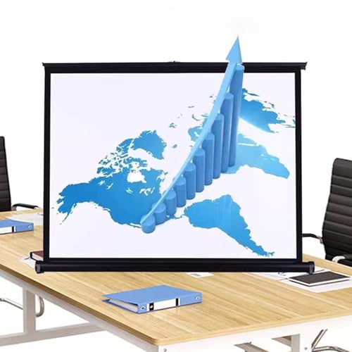 Pantalla de proyección manual portátil 50 pulgadas 16:9
