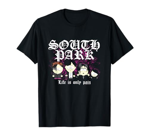 South Park Goth Kids Life is Only Pain T-Shirt