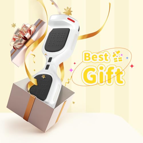 Image of SIMATE 6.5 inch Bluetooth Scooter, LED Lights & APP & Music Speaker, Long Battery Life, Gifts for Kids & Adults & Girls & Boys, for All Ages