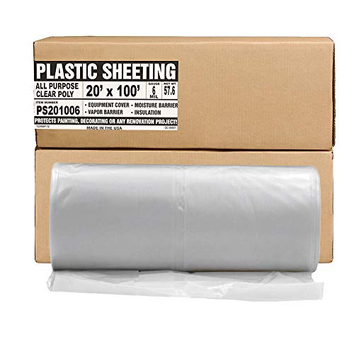 Aluf Plastics 6 Mil Clear Sheeting