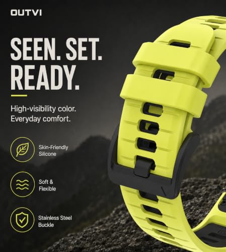 Image of Quickfit 22 watch bands for garmin fenix 8 47mm fenix 7 pro Sapphire Solar fenix 6 Forerunner 965 955 970 935 745 epix Pro Gen 2 47 soft silicone straps replacement