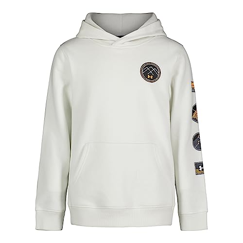 Image of Under Armour Boys' Pullover Hoodie Sweatshirt, Soft & Comfortable Fleece, Outdoor Collection