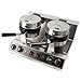 Commercial Dual Head Belgian Waffle Maker Rotating Double Waring Breakfast Maker Cooking Non-Stick Heavy Duty Restaurant Mini Pancake Baker Electric Waffle Maker for Family Breakfast Gift