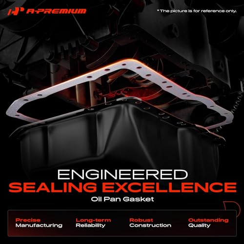 A-Premium 6.0L Engine Oil Pan Gasket Set, Compatible with Ford by A-premium - Used condition - Image 2