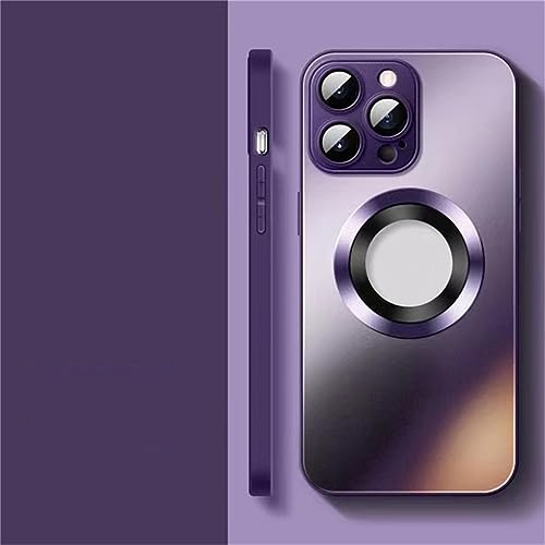 Étui protection lentille verre iPhone 14 Pro Max rigide violet