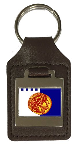Porte-clés en cuir Thessalonique pour vos clés de voiture et maison
