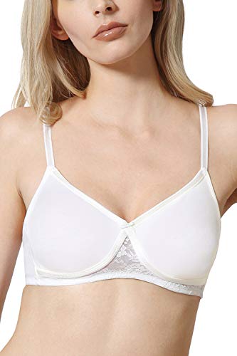 Image of Van Heusen Women's Everyday Cotton Bra|Medium Coverage|Non Padded|Non Wired|Seamless Moulded Cups|Anti Bacterial Tech| Keeps you Fresh|Sweat Absorbent|No Slip Soft Straps|Detachable Straps|Style 11001