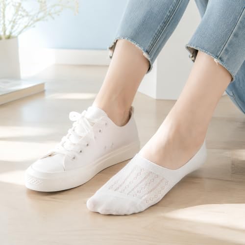 Image of Women's No Show Socks Colorful stripes Ankle Socks for Women, Low Cut Socks Short Cotton Socks
