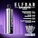 Elfbar Elfa Master Akkuträger mit Anzeige, Basisgerät 850mAh Akku mit Display, 0,8 Ohm und 1,1 Ohm Pod System, Mesh-Coil Mod Akkuträger, Starter Set, Ohne Nikotin, Ohne Liquid (Schwarz)