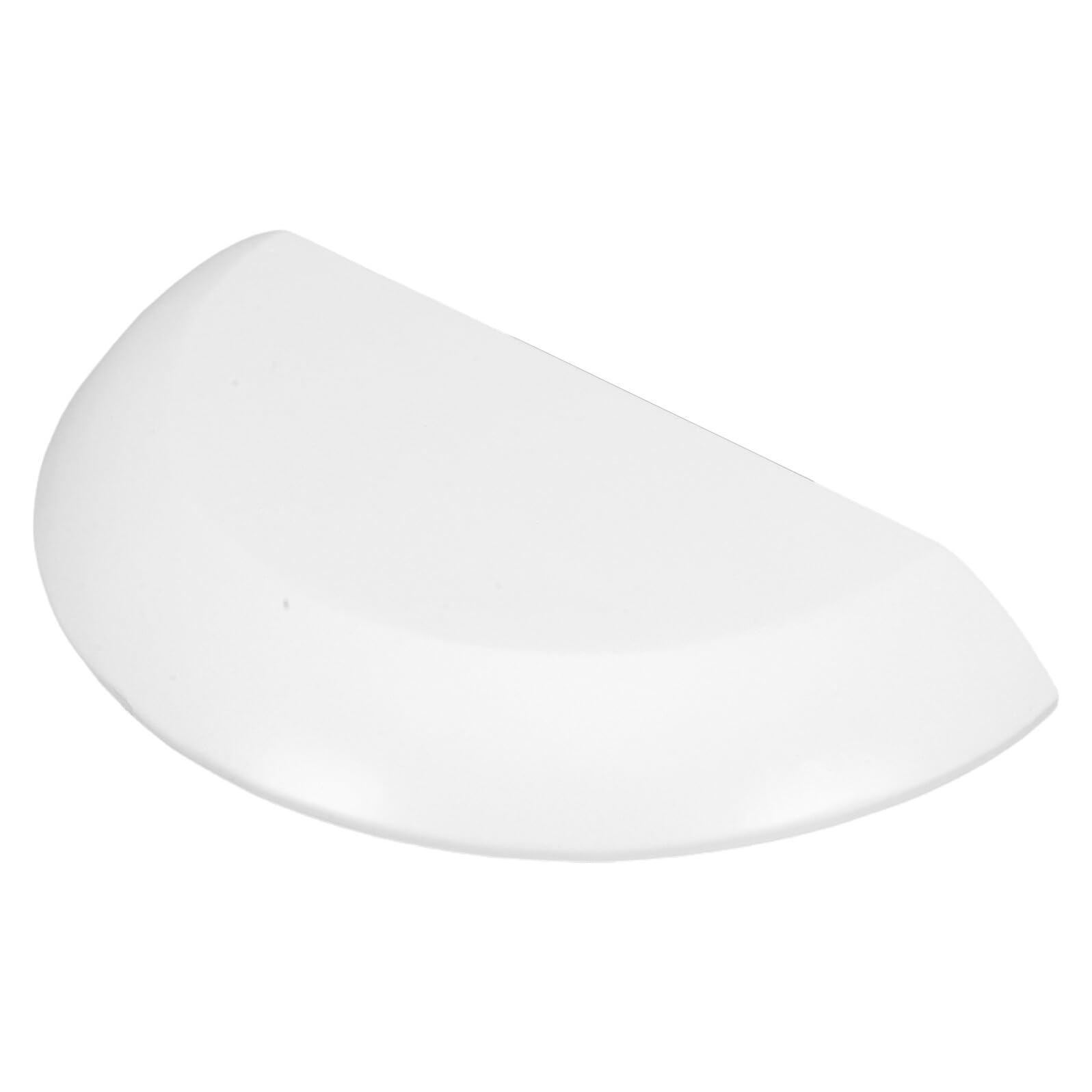 Étagère murale bois blanc haut de gamme demi-ronde decoration cuisine