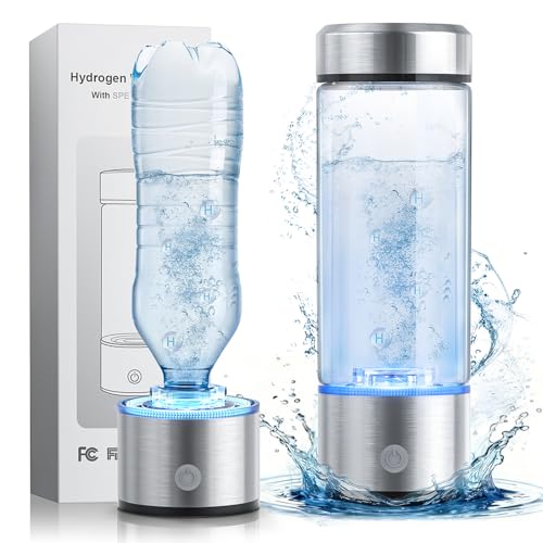 Seducte 2026 New Hydrogen Water Bottle, 2800PPB in 3Min, SPE PEM Tech, Portable 16OZ, Rechargeable...
