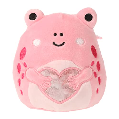 Mini peluche Squishmallows Lonina grenouille, le cadeau de Saint-Valentin