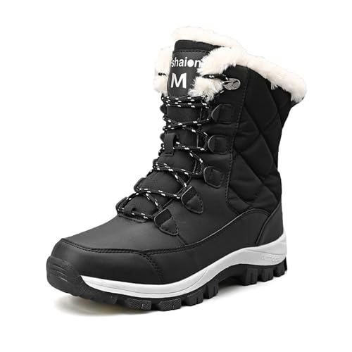 Women's Winter Thermal Boots for Women Waterproof Snow Winter Warm Hiking Work Comfy Fashion Women's Shoes