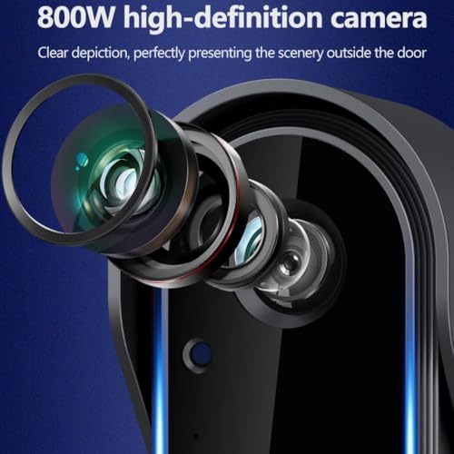Image of Drumstone (Special 5 Years Warranty Wireless Video Doorbell with 4.3 inch HD Screen, 170 Wide-Angle Camera, Two-Way Intercom, Night Vision & Motion Detection - Secure Home with Easy Installation