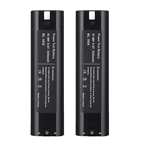 Topbatt Replacement for Makita 9.6V 3500mAh Ni-MH Battery 9000 9001 9002 9033 9600