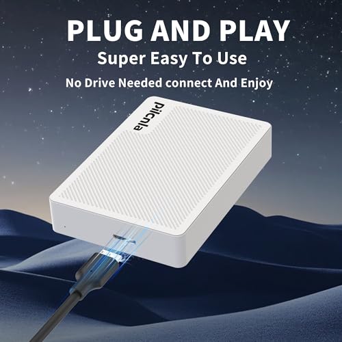 Image of 1TB Ultra Slim Portable External Hard Drive USB3.0 HDD Storage for Xbox One X /S, Xbox 360, PS4, PC, Desktop, Laptop, MacBook, Chromebook
