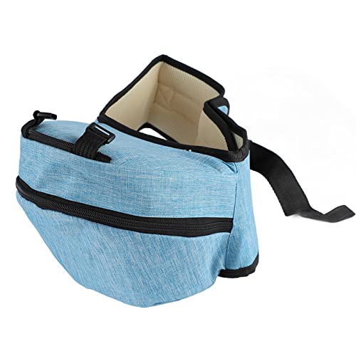Taburete de Cintura para bebé, Portabebés para Bebés, Correa Suave Ergonómica Azul, Portabebés Multifunción Tushbaby Hip para Bebés