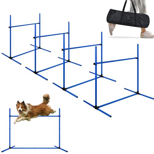 ORHEYA Blaues Agility Hürdenset für Hunde
