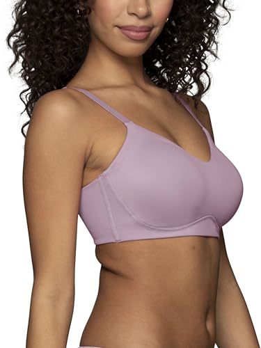 Image of Vanity Fair Women's Beauty Back Smoothing Simple Sizing Wireless Bra, 4-Way Stretch Fabric, Sizes S-3XL