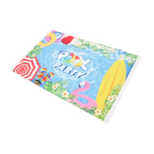 Decorazione per in Piscina Sfondo Banner per Party in Spiaggia Hawaiano con Stampa Resistente e Versatile per Feste Hawaiane e Compleanni