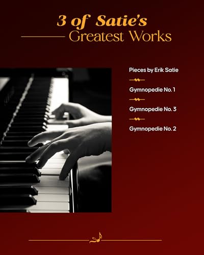 3 Gymnopedies: Schirmer Library of Classics Volume 1869 Piano Solo - Classical Piano Sheet Music Book with 3 Legendary Compositions - Image 2