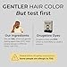 Simpler Men's Hair Color Kit - Full Gray Coverage - Natural Black & Beard Dye - Easy Application for 100% Gray Hair - Natural Black
