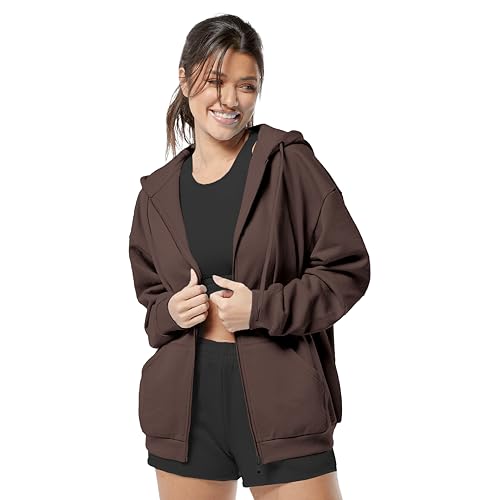 Image of FUNKY MONKEY - Women's Cute Hoodies Teen Girl Winter Jacket Sweatshirts Casual Drawstring Clothes Zip Up Hoodie with Pocket