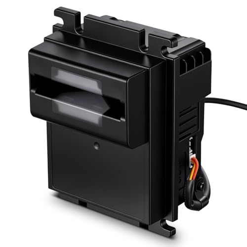 Tellegloww Pulse Bill Validator Acceptor, Us Dollar Banknote Validation Device for Cash Handling, Fast Recognition System for Vending Machines, Self Service Ticket Kiosks, Charging Stations