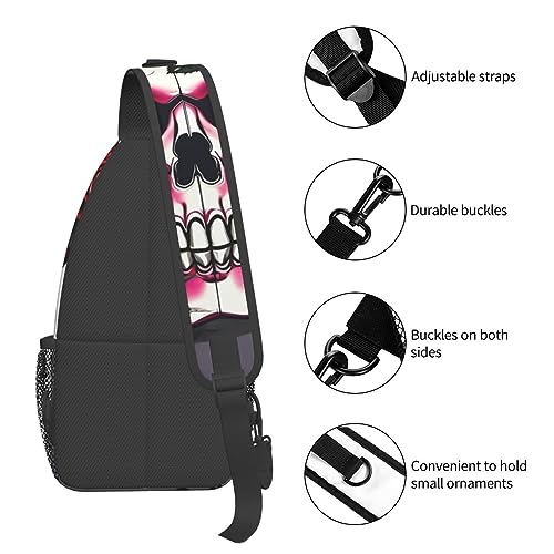 Mochila cruzada sling para hiking y deportes miniatura 5